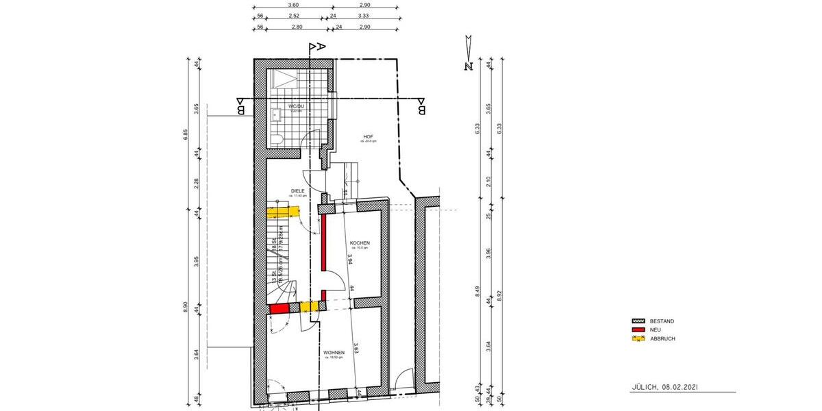 Reihenhaus Aldenhoven - 5 Zimmer, 148 m&sup2;, 128.000&euro; | Angebot:27112644