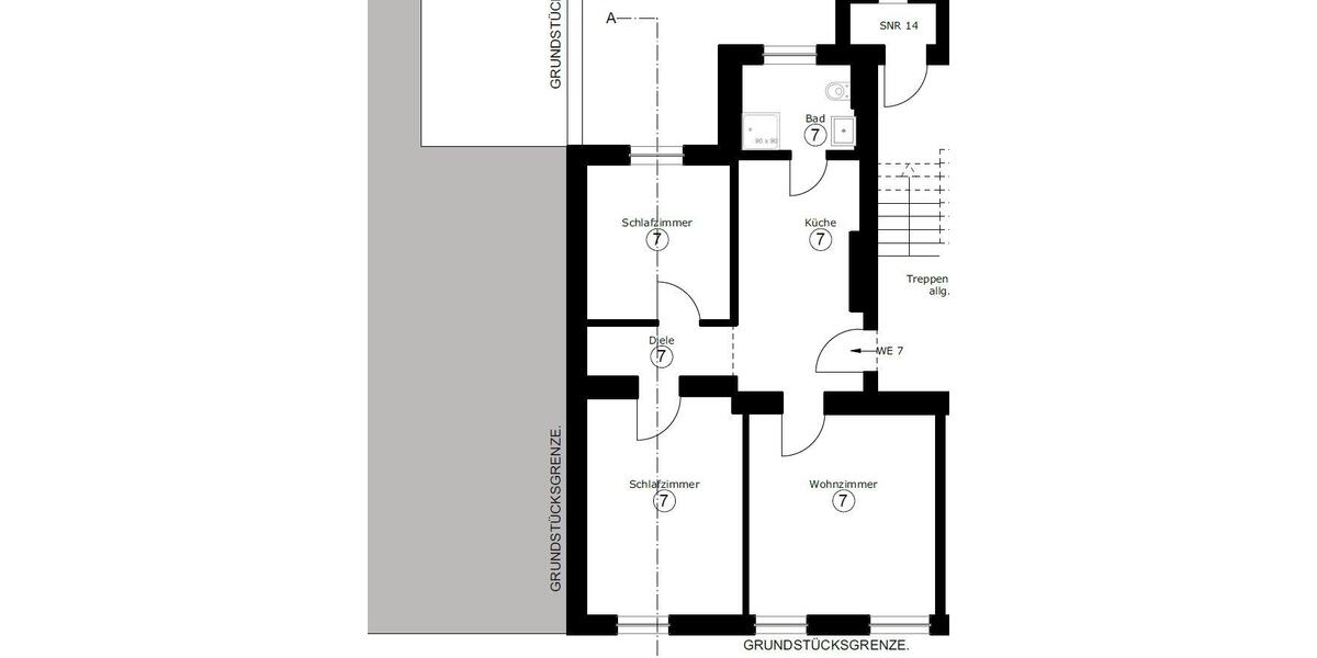 Etagenwohnung Aachen Aachen-Mitte - 3 Zimmer, 62 m&sup2;, 915&euro; | Angebot:25918594