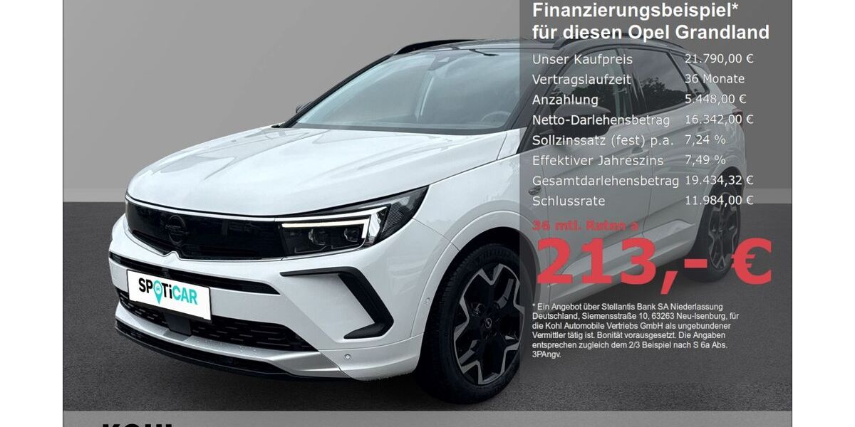 Opel Grandland (X) 45.750 km 21.480 &euro; Aachen 52078