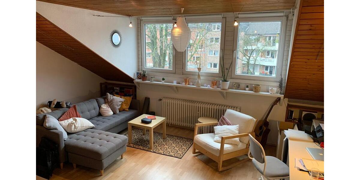 Dachgeschoßwohnung Aachen Aachen-Mitte - 2 Zimmer, 59 m&sup2;, 480&euro; | Angebot:26612573