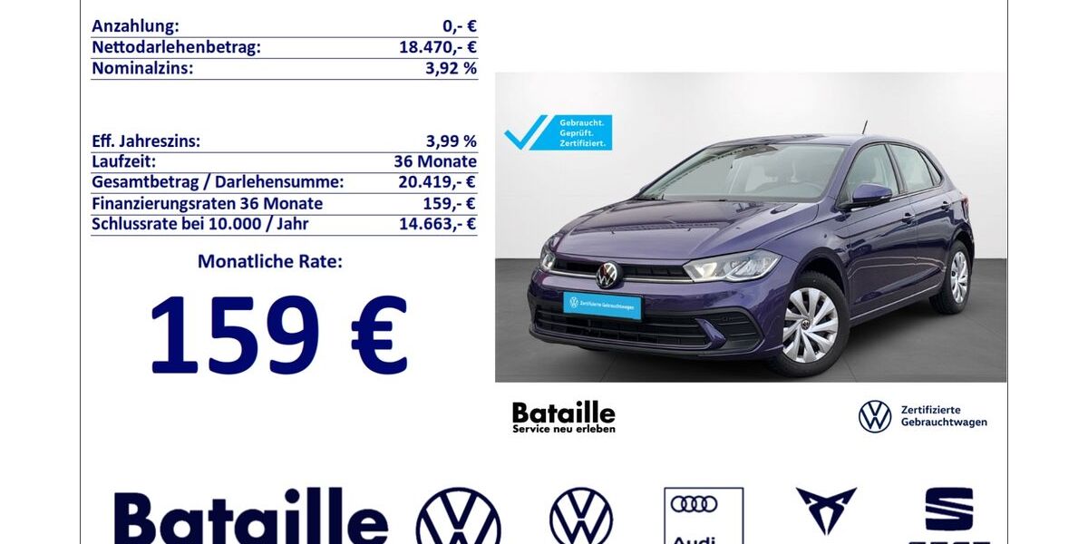 VW Polo 7.707 km 18.470 &euro; Jülich 52428