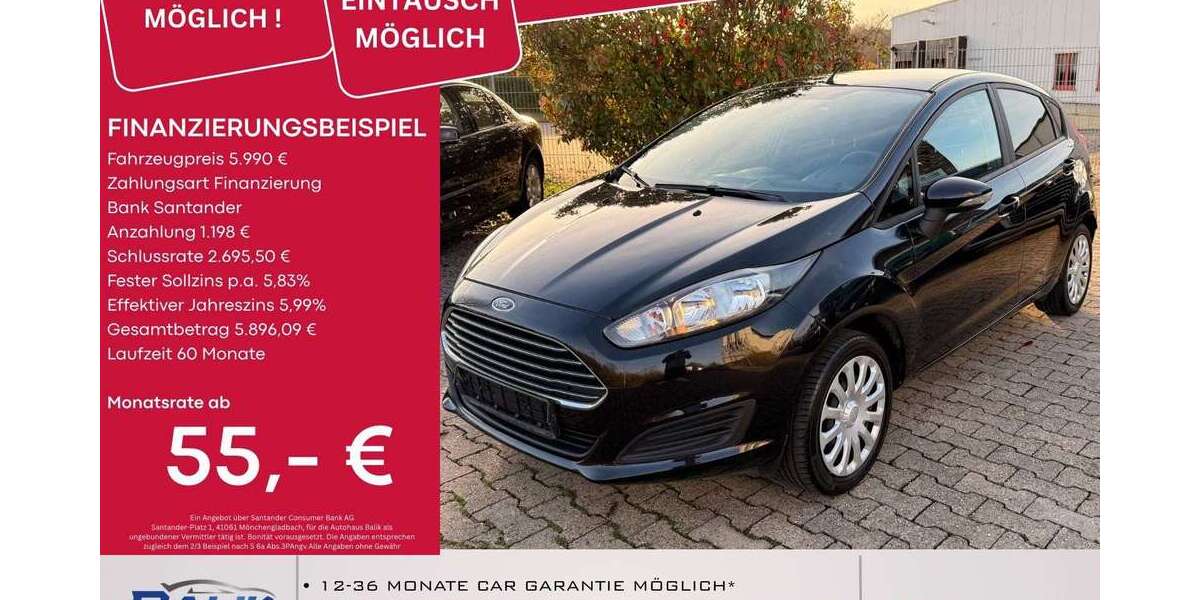 Ford Fiesta 119.000 km 5.990 &euro; Übach-Palenberg 52531