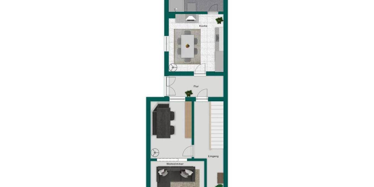 Doppelhaushälfte Bedburg Kirchherten - 3 Zimmer, 93 m&sup2;, 165.000&euro; | Angebot:26596217