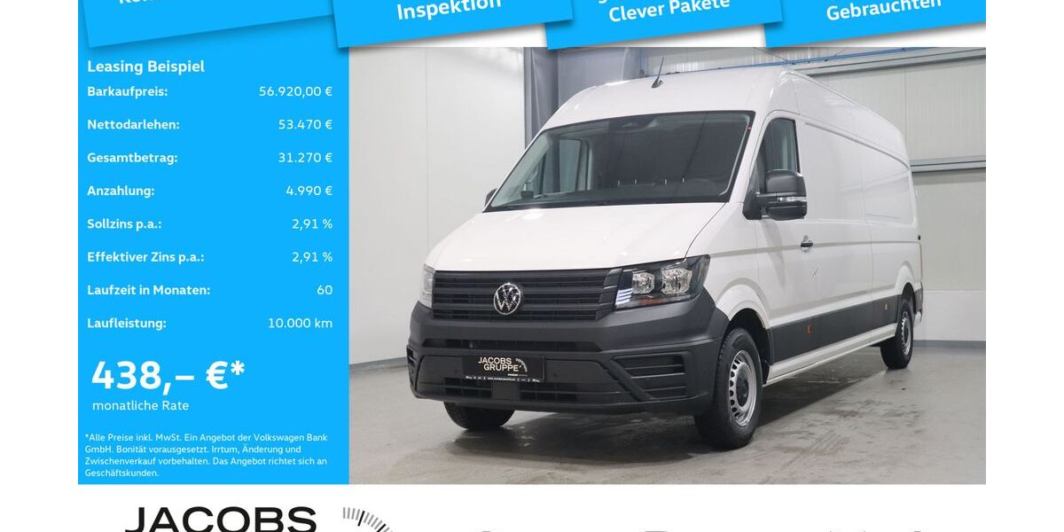 VW Crafter 5.999 km 55.820 &euro; Aachen 52078