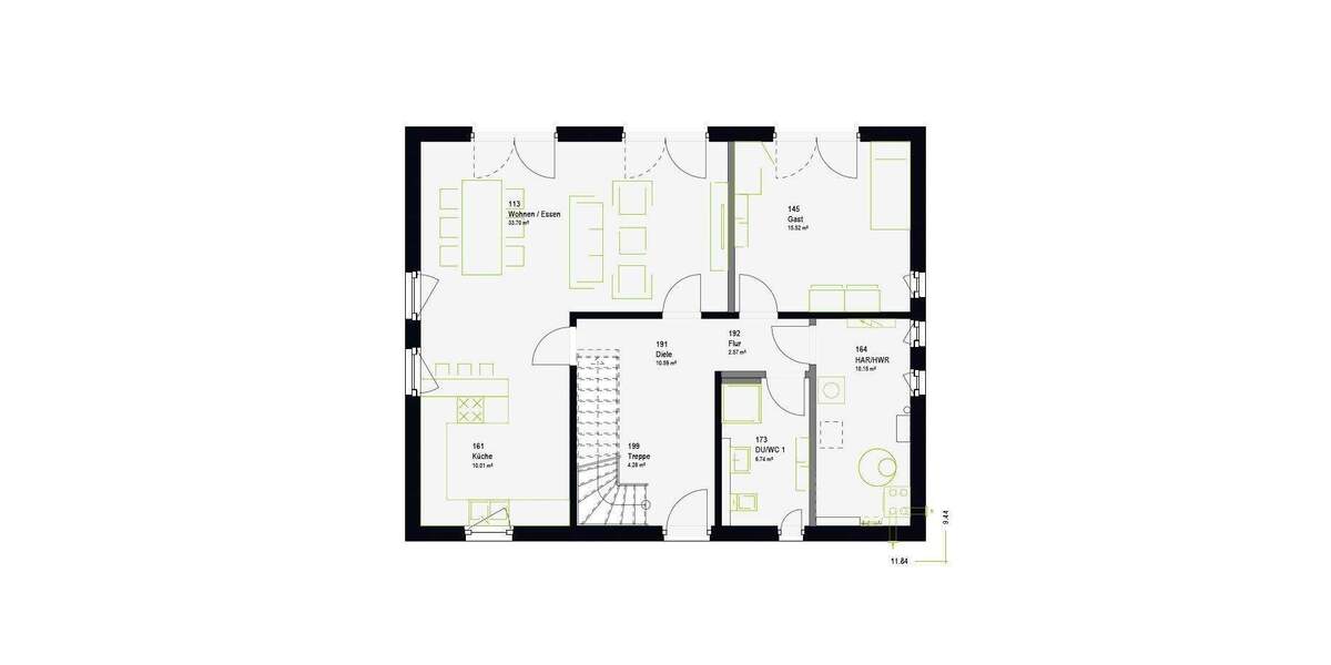 Einfamilienhaus Elsdorf Esch - 4 Zimmer, 160 m&sup2;, 315.999&euro; | Angebot:25683366