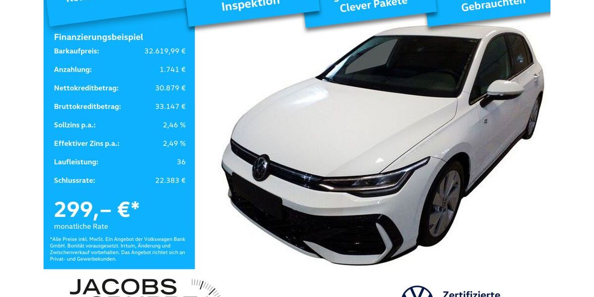 VW Golf 10.984 km 32.620 &euro; Aachen 52078