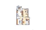 Etagenwohnung Aachen Aachen-Mitte - 3 Zimmer, 70 m&sup2;, 758&euro; | Angebot:26619411