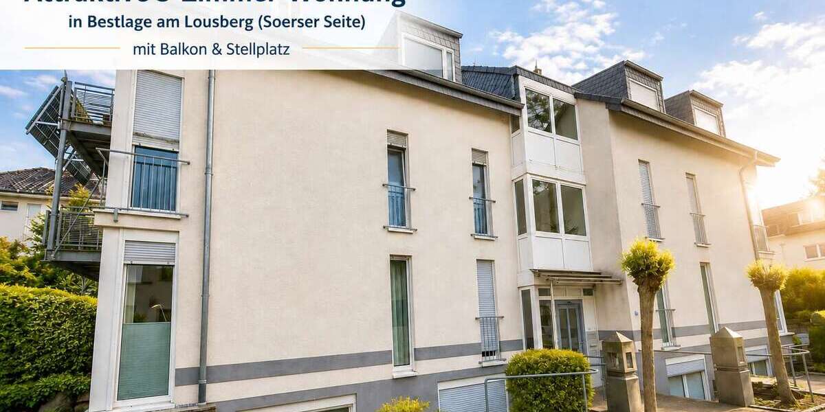 Etagenwohnung Aachen / Soers Soers - 3 Zimmer, 67 m&sup2;, 289.000&euro; | Angebot:26690518