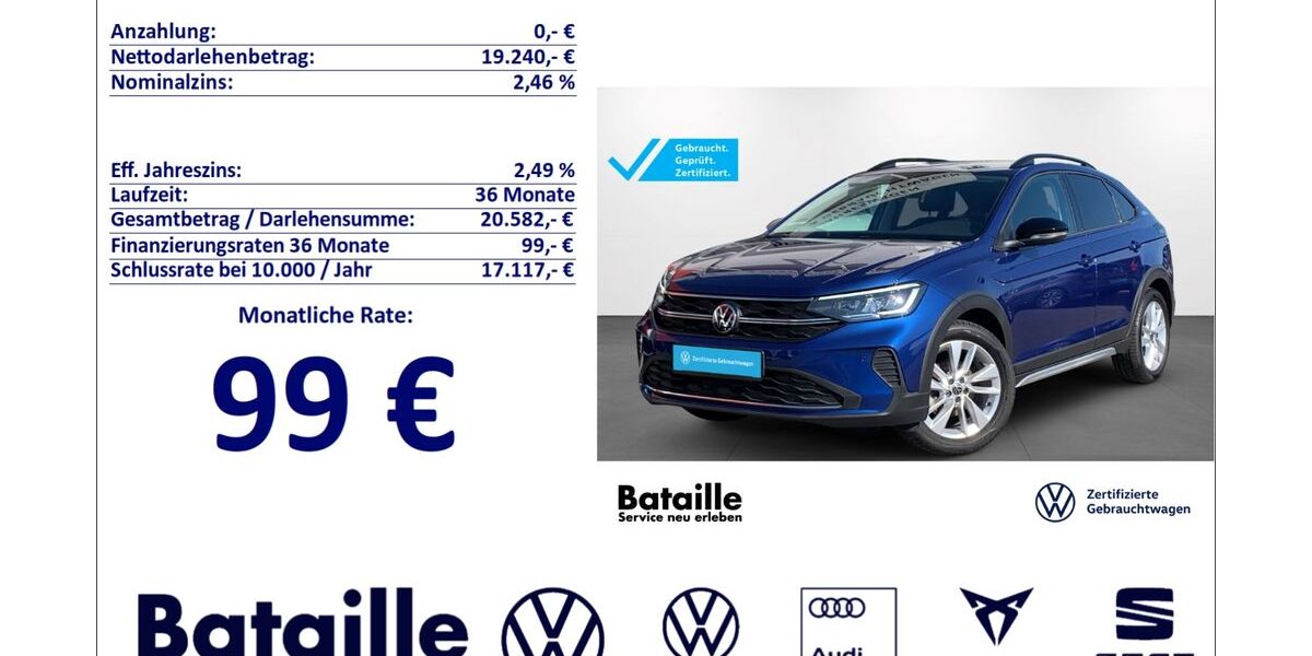 VW Taigo 4.811 km 19.240 &euro; Jülich 52428