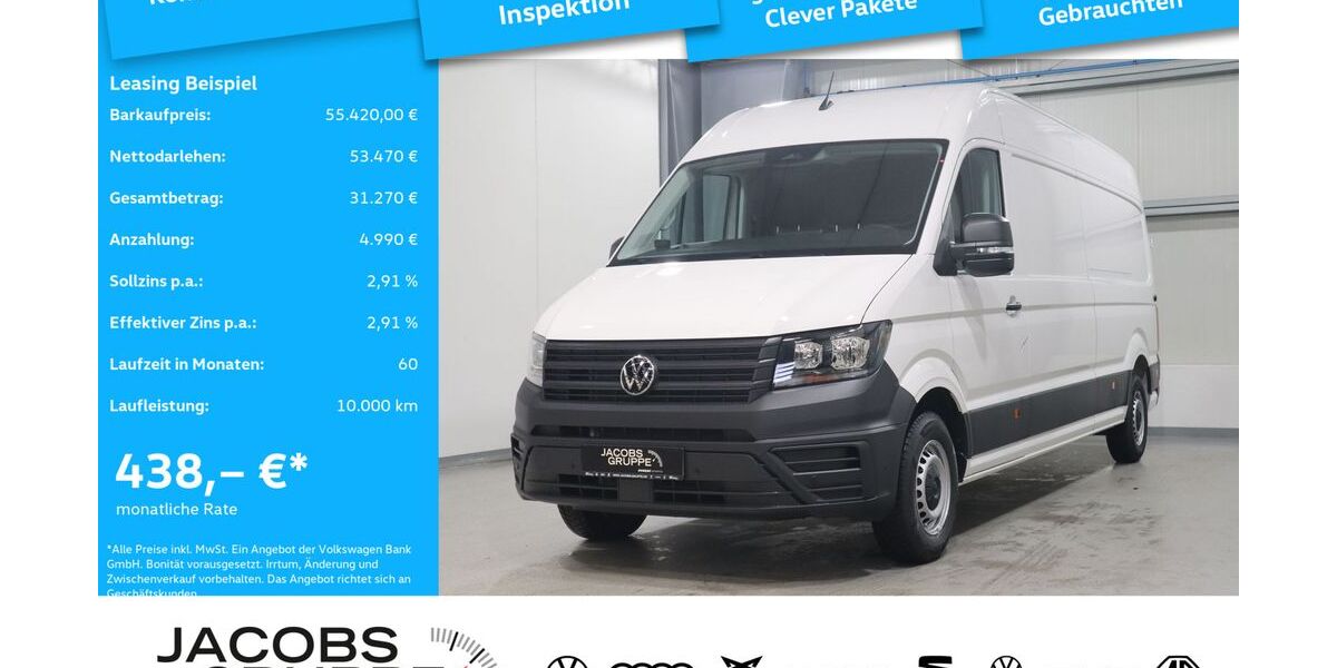 VW Crafter 5.999 km 54.920 &euro; Aachen 52078