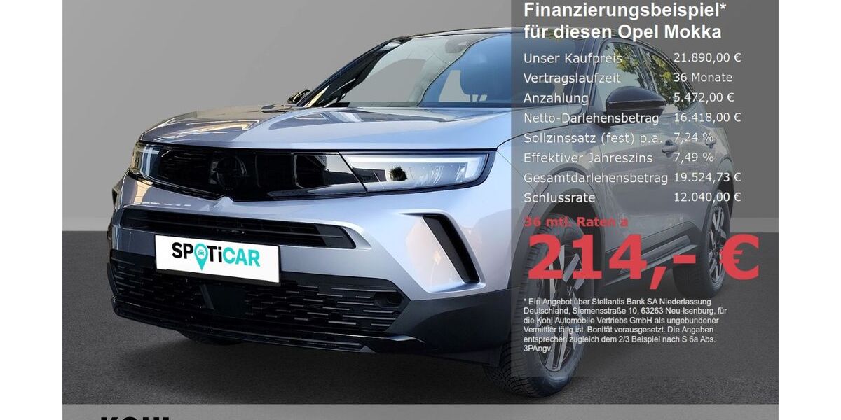 Opel Mokka 17.450 km 21.890 &euro; Aachen 52078