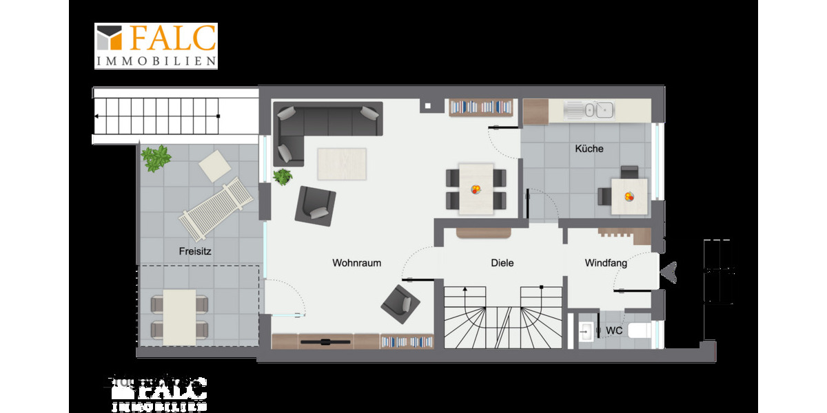 Reihenendhaus Glessen Glessen - 5 Zimmer, 140 m&sup2;, 440.000&euro; | Angebot:25743070