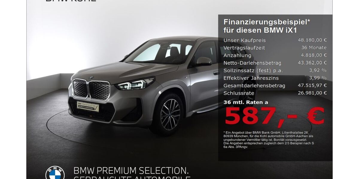 BMW iX1 12.913 km 48.180 &euro; Aachen 52078