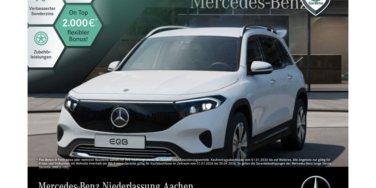 Mercedes-Benz EQB 15.291 km 37.990 &euro; Aachen 52068