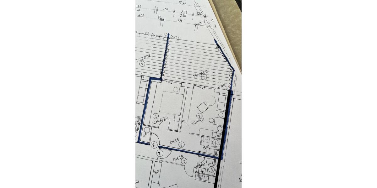 Terrassenwohnung Aachen Aachen-Mitte - 2 Zimmer, 56 m&sup2;, 756&euro; | Angebot:25830194