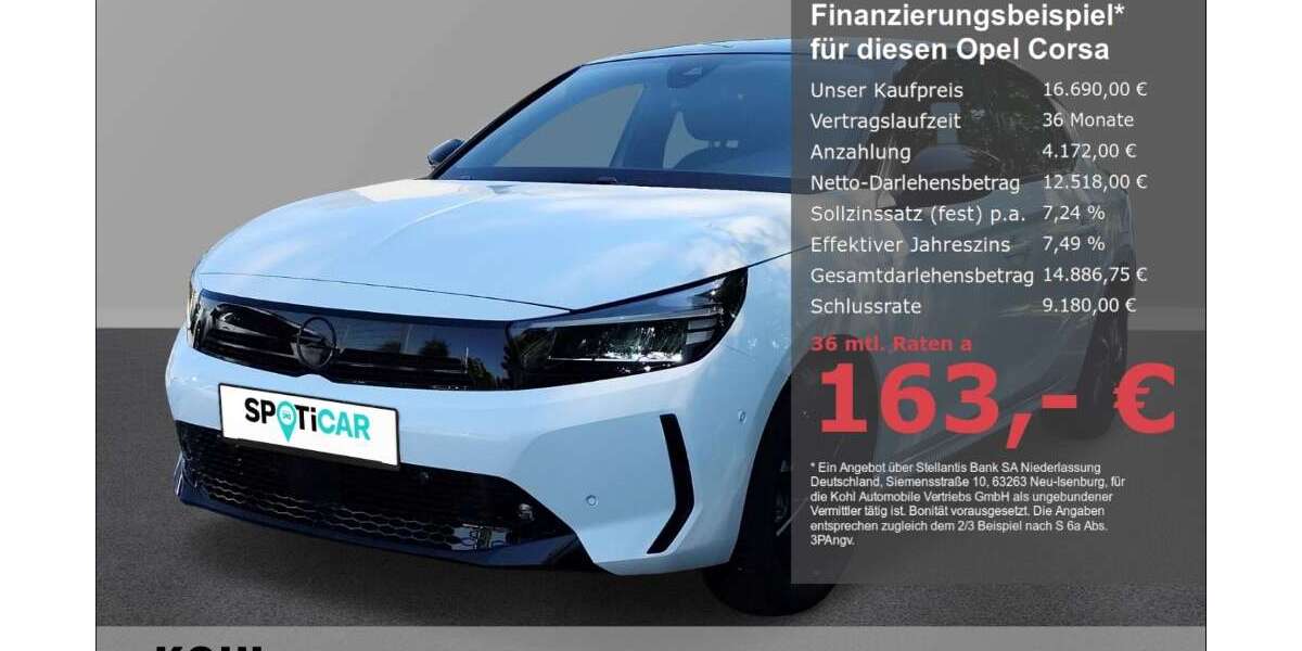 Opel Corsa 13.600 km 16.690 &euro; Aachen 52078