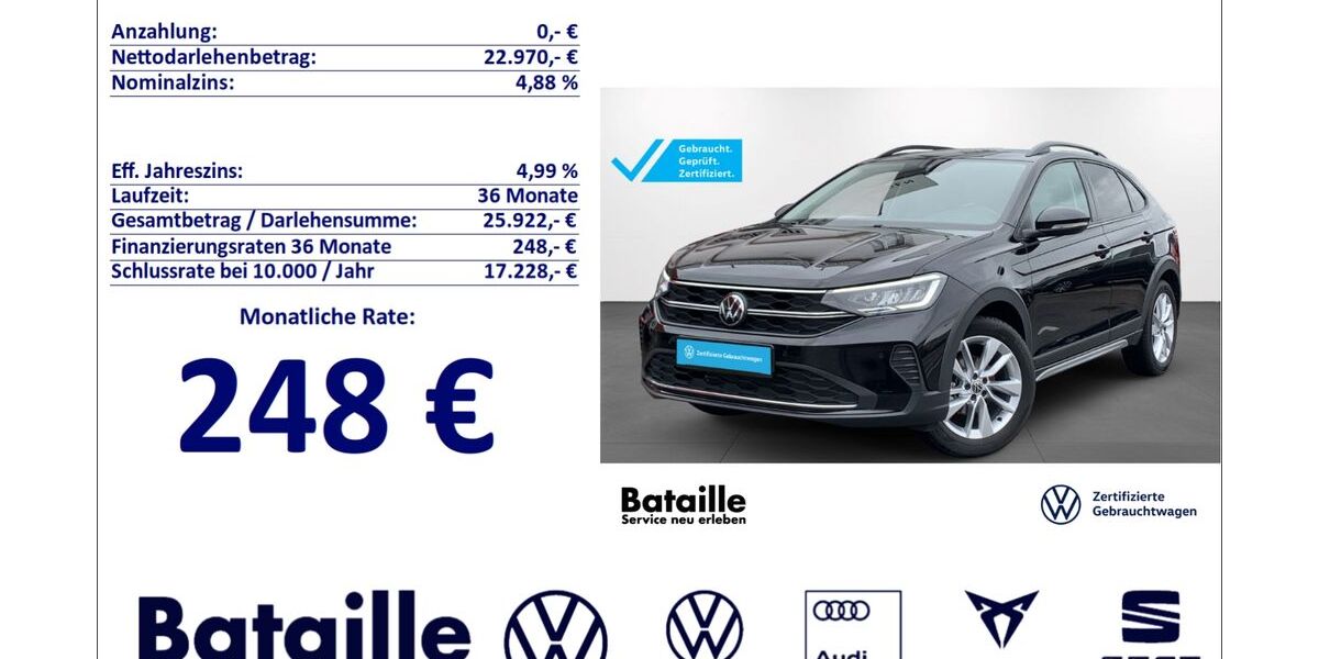 VW Taigo 6.078 km 22.970 &euro; Jülich 52428