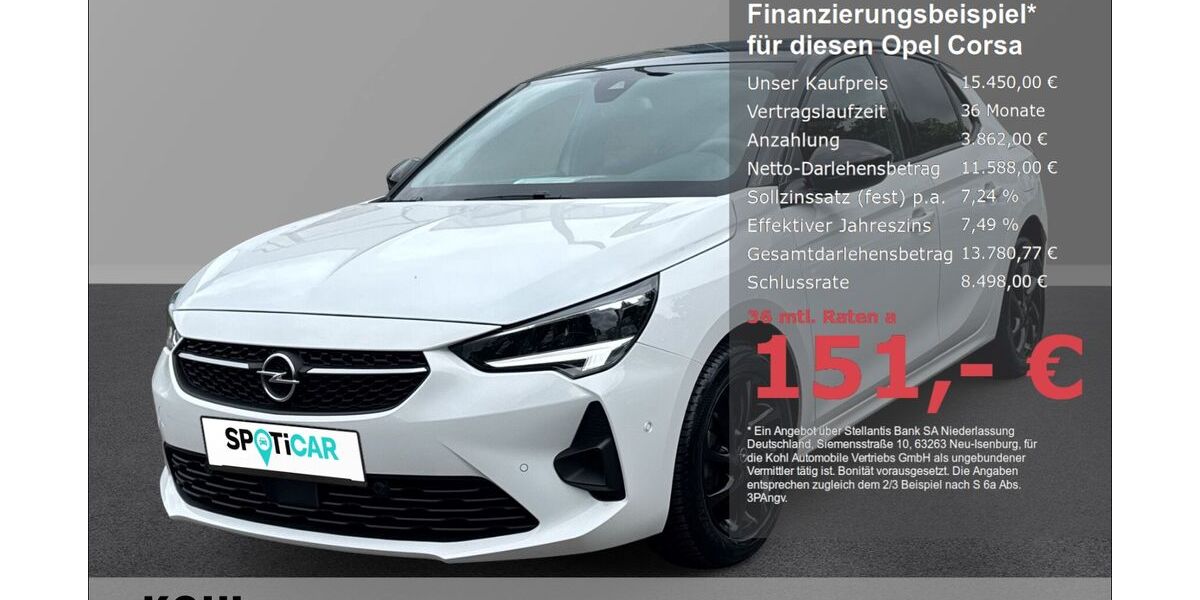 Opel Corsa 21.800 km 15.450 &euro; Aachen 52078