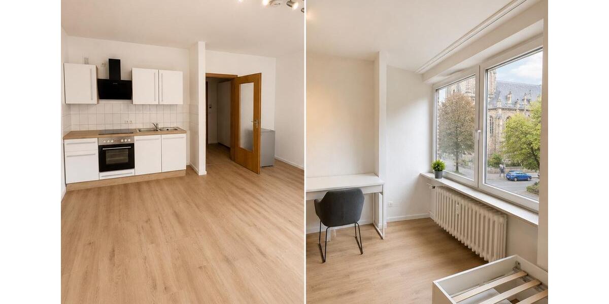 Etagenwohnung Aachen Aachen-Mitte - 1 Zimmer, 28 m&sup2;, 425&euro; | Angebot:26614012