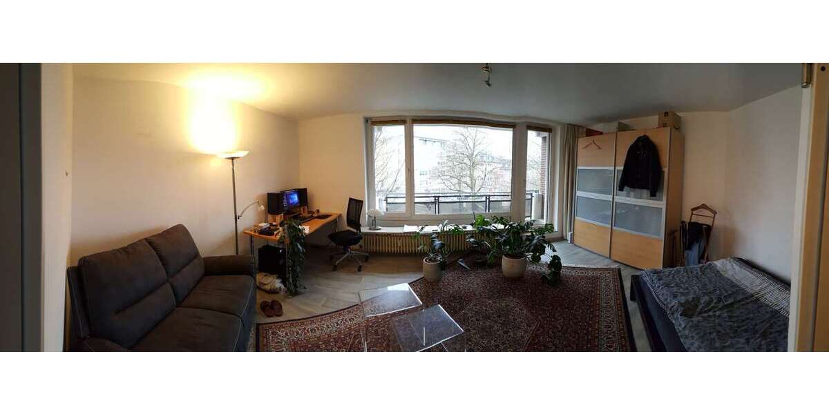 Etagenwohnung Aachen Burtscheid - 1 Zimmer, 46 m&sup2;, 460&euro; | Angebot:25571348