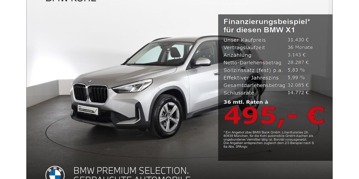 BMW X1 37.705 km 31.430 &euro; Aachen 52078