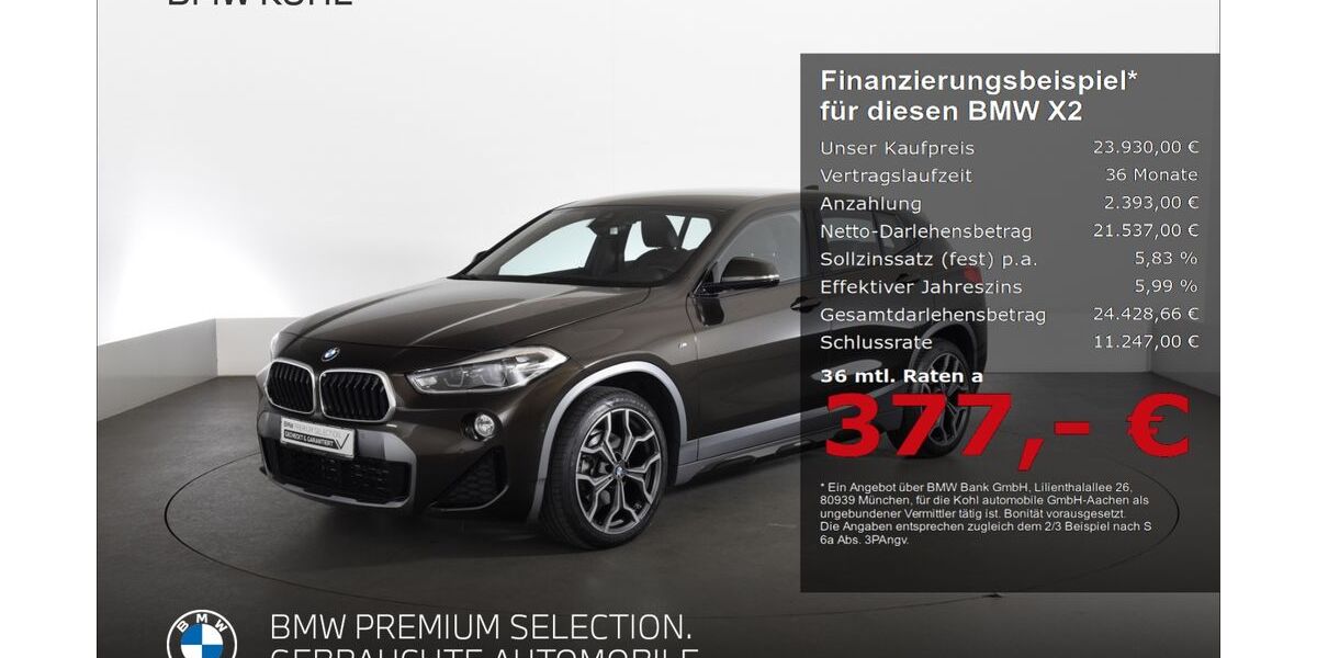 BMW X2 69.469 km 23.930 &euro; Aachen 52078