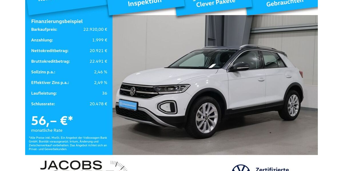 VW T-Roc 9.730 km 21.420 &euro; Aachen 52078