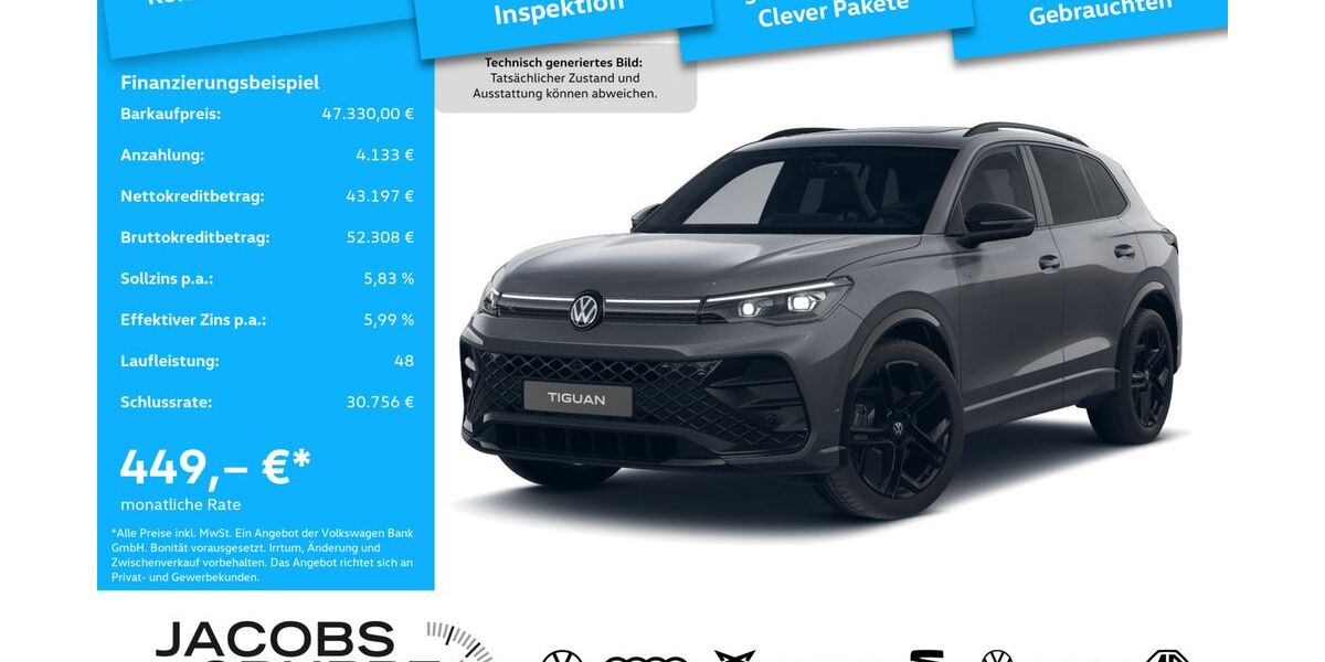 VW Tiguan 26.057 km 47.330 &euro; Alsdorf 52477