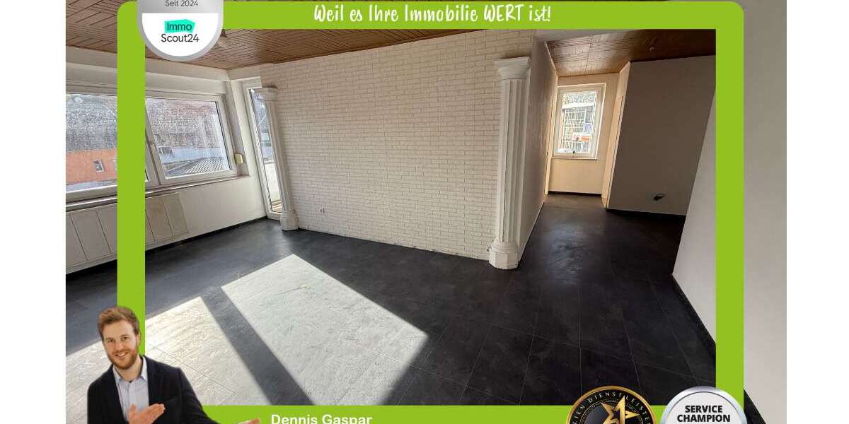 Etagenwohnung Düren Mariaweiler-Hoven - 3 Zimmer, 77 m&sup2;, 120.000&euro; | Angebot:23456501