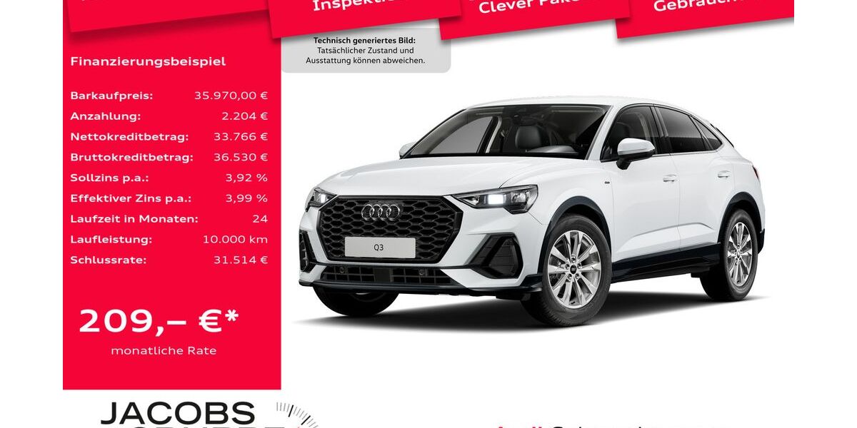 Audi Q3 7.869 km 35.970 &euro; Bergheim 50126