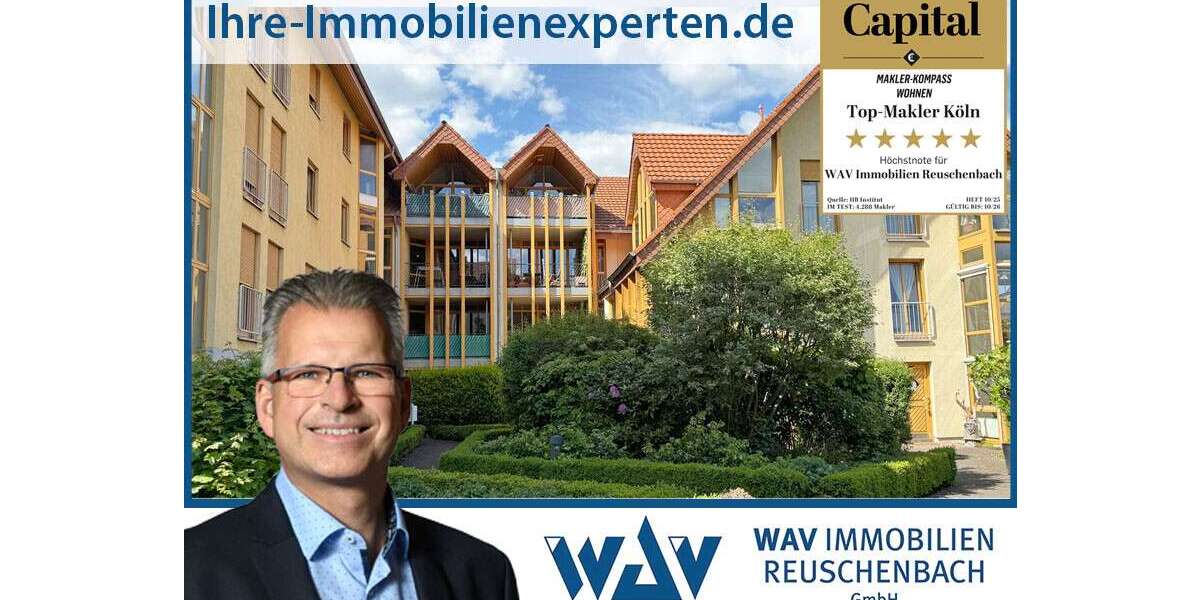 Etagenwohnung Brühl - 2 Zimmer, 58 m&sup2;, 225.000&euro; | Angebot:21202322