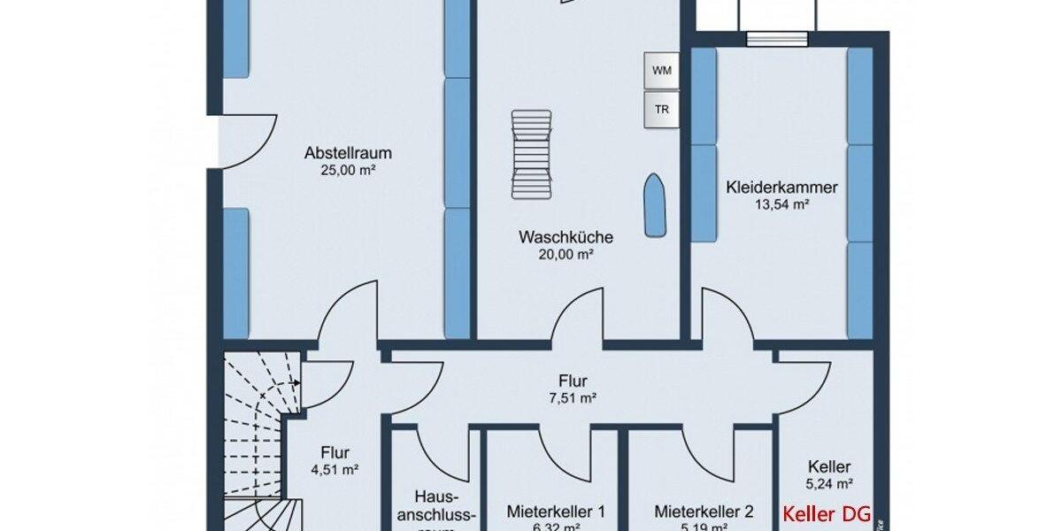 Dachgeschoßwohnung Herzogenrath - 3 Zimmer, 85 m&sup2;, 790&euro; | Angebot:26003664