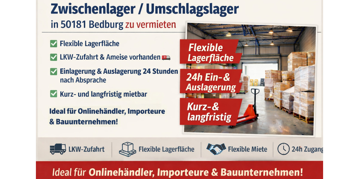 Gewerbeobjekt Bergheim Ahe - 1.500&euro; | Angebot:25140563