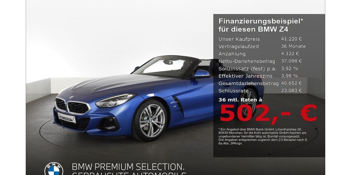 BMW Z4 8.535 km 40.990 &euro; Aachen 52078