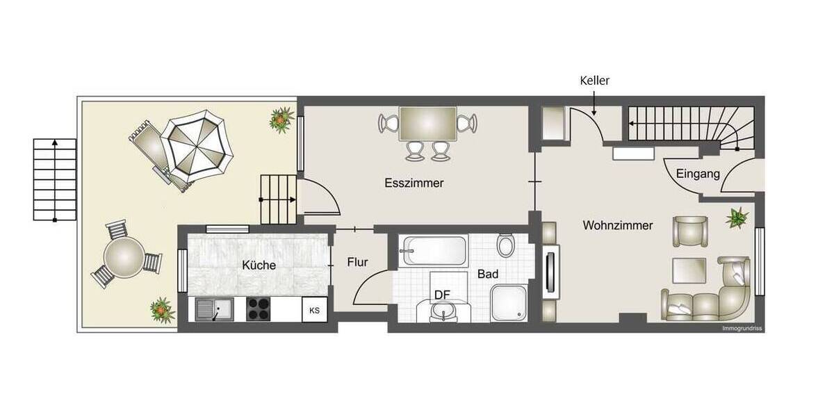 Reihenmittelhaus Herzogenrath Kohlscheid - 3 Zimmer, 90 m&sup2;, 229.900&euro; | Angebot:26015674