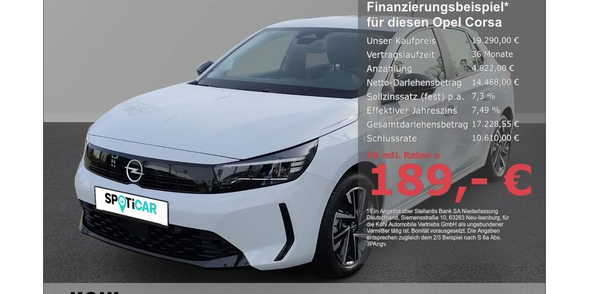 Opel Corsa 2.800 km 19.290 &euro; Aachen 52078
