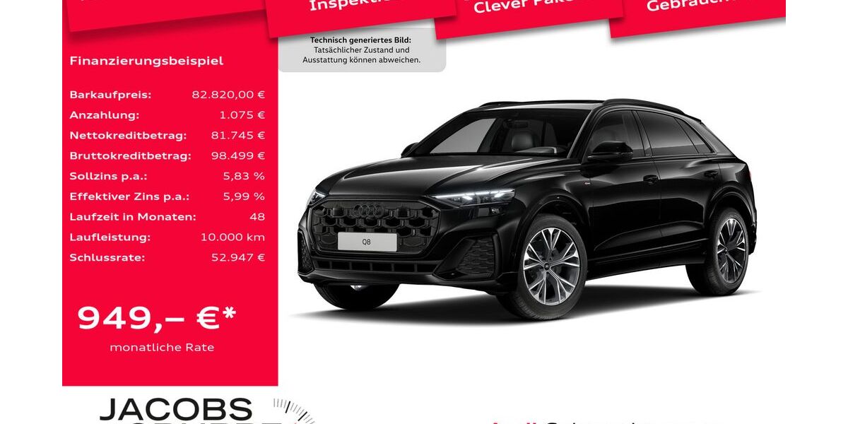 Audi Q8 9.863 km 82.820 &euro; Aachen 52078