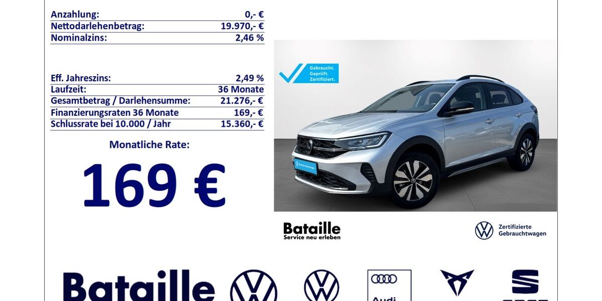 VW Taigo 6.563 km 19.970 &euro; Jülich 52428