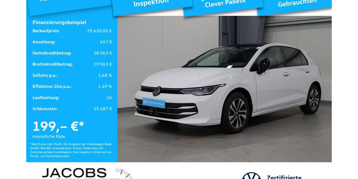 VW Golf 3.376 km 29.620 &euro; Aachen 52078