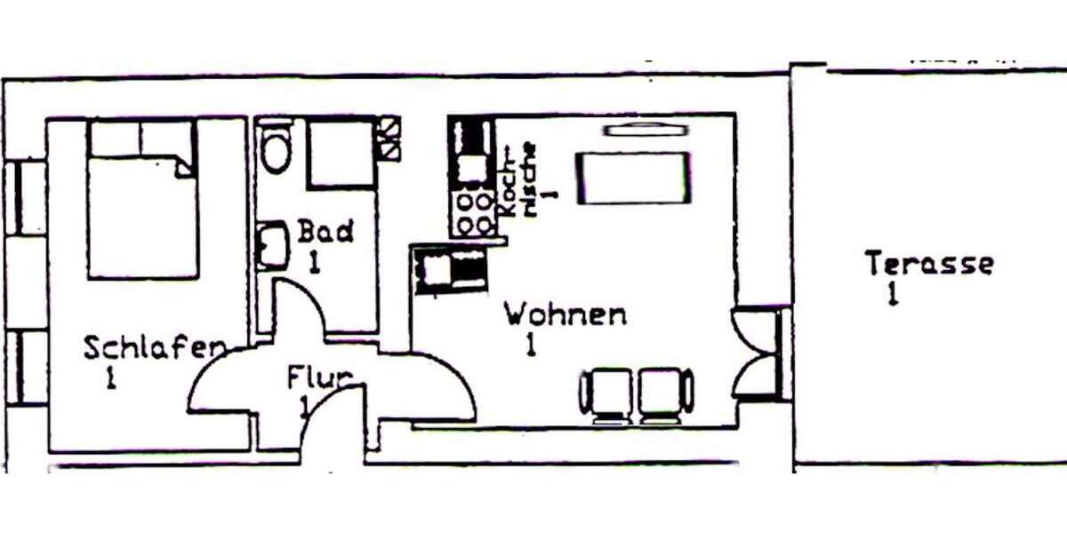 Zimmer Stolberg Büsbach - 1 Zimmer, 1.920&euro; | Angebot:22848477