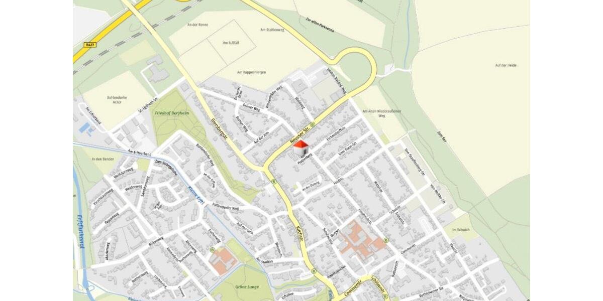 Etagenwohnung Bergheim - 2 Zimmer, 52 m&sup2;, 950&euro; | Angebot:26616643