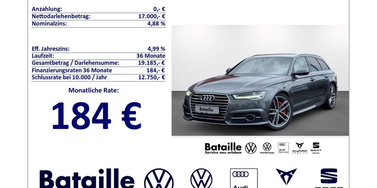 Audi A6 191.267 km 17.000 &euro; Jülich 52428