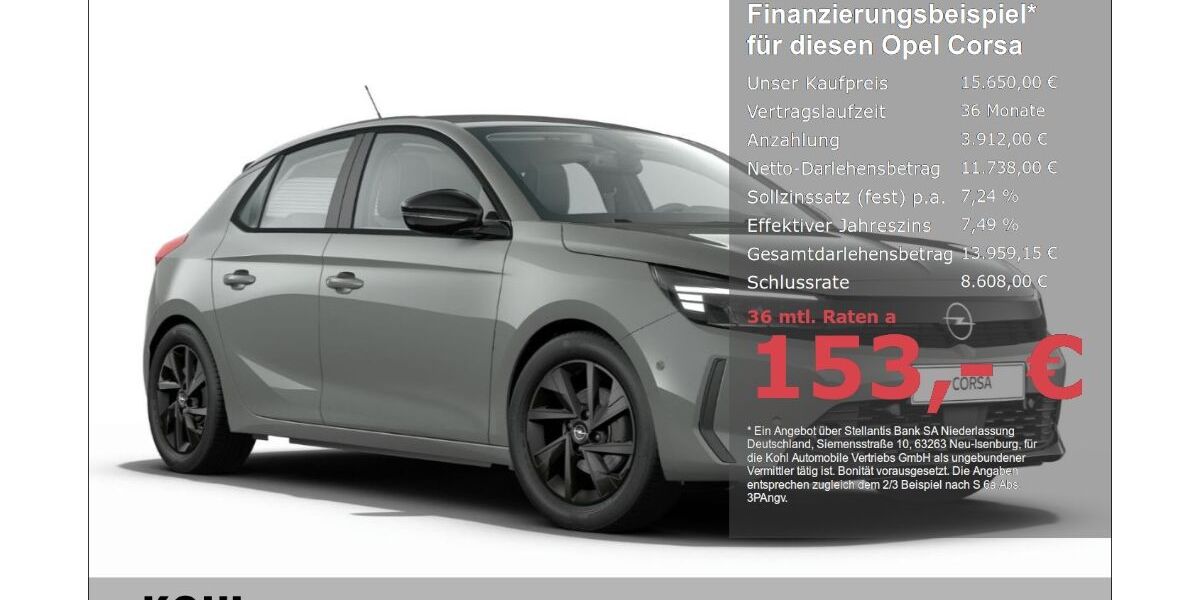 Opel Corsa 13.200 km 15.350 &euro; Aachen 52078