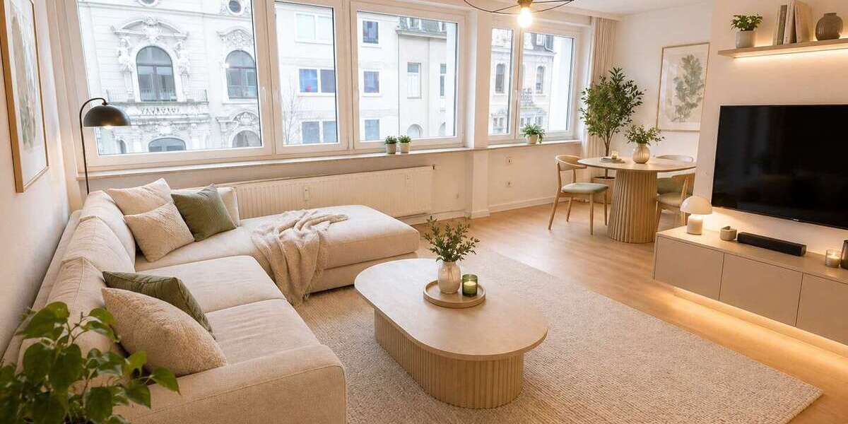 Etagenwohnung Aachen Burtscheid - 3 Zimmer, 75 m&sup2;, 189.000&euro; | Angebot:26575933