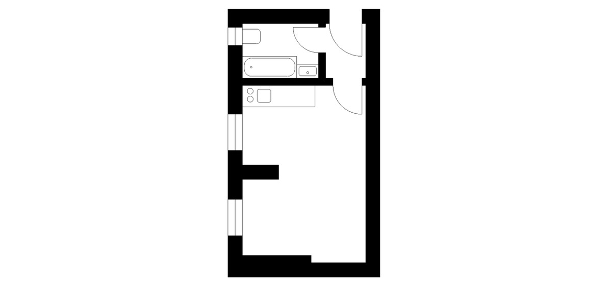 Etagenwohnung Aachen Aachen-Mitte - 1 Zimmer, 23 m&sup2;, 280&euro; | Angebot:25931879